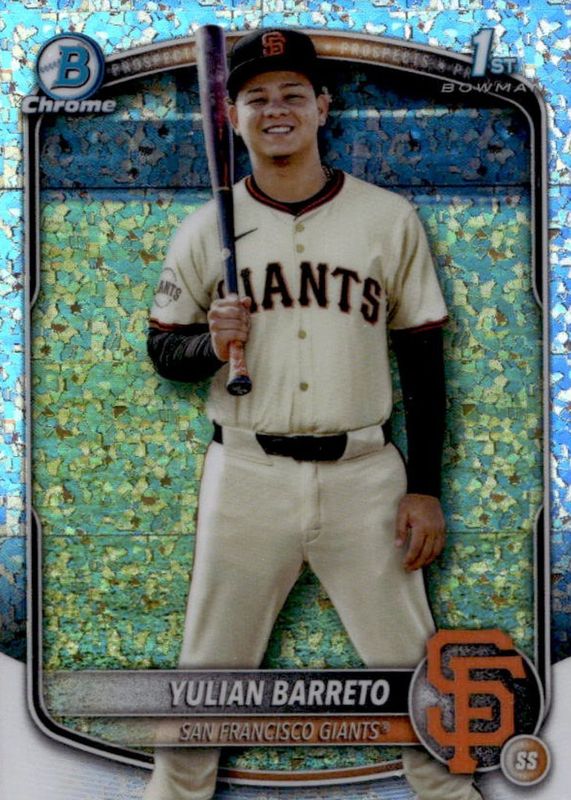 2025 Bowman Chrome #BCP-229 Prospects - Mini-Diamond Refractor (1st)