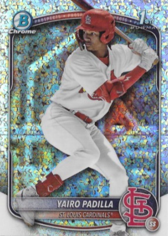 2025 Bowman Chrome #BCP-236 Prospects - Mini-Diamond Refractor (1st)