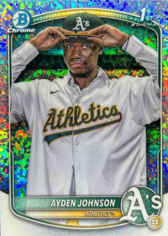 2025 Bowman Chrome #BCP-197 Prospects - Mini-Diamond Refractor (1st)