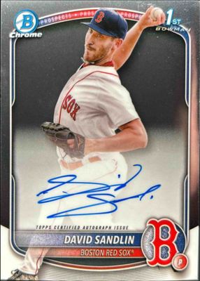 2025 Bowman Chrome #CPA-DSA Prospect Auto (1st)