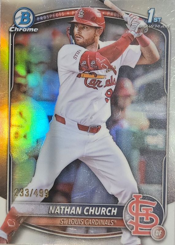 2025 Bowman Chrome #BCP-192 Prospects - Geometric Refractor /499 (1st)