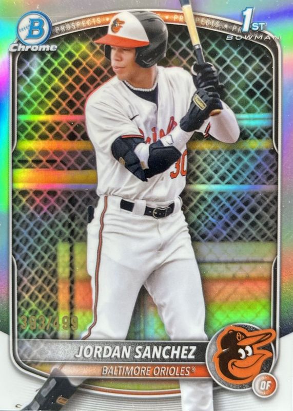 2025 Bowman Chrome #BCP-208 Prospects - Geometric Refractor /499 (1st)