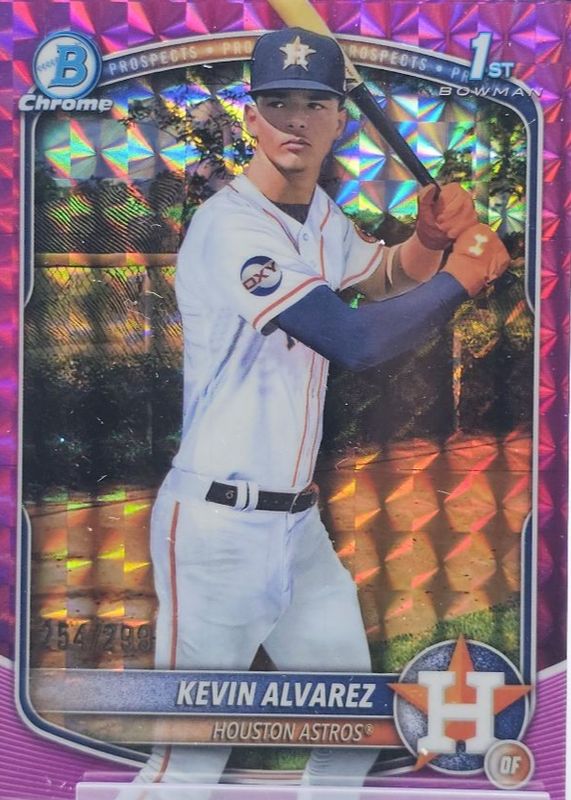 2025 Bowman Chrome #BCP-227 Prospects - Purple Geometric Refractor /250 (1st)