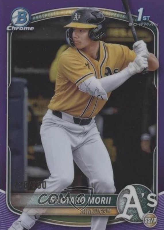 2025 Bowman Chrome #BCP-170 Prospects - Purple Refractor /250 (1st)
