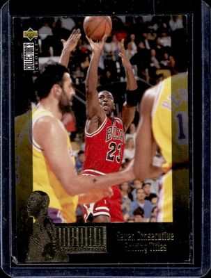 1995 Upper Deck Collector's Choice Italian II #JC1 The Jordan Collection