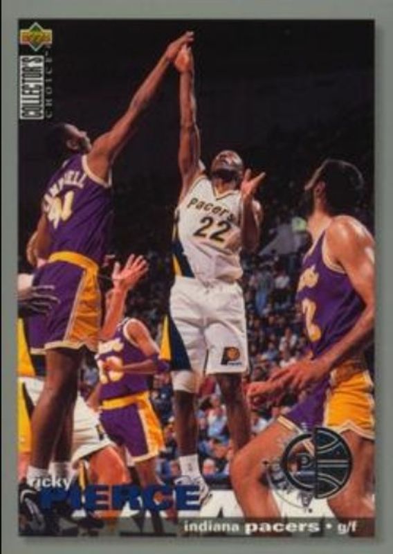 Ricky Pierce 1995 Collector's Choice #T16 1995 1996 Debut Player's ClubABC - Players Club RAW