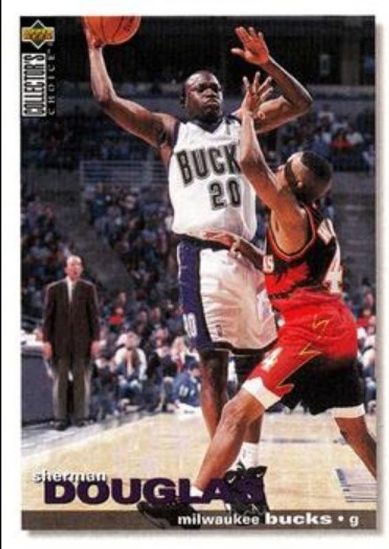 Sherman Douglas 1995 Collector's Choice #T5 1995 1996 Debut Exchange RAW