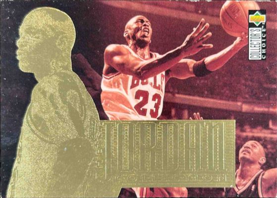 1995 Upper Deck Collector's Choice French II #JC4 The Jordan Collection