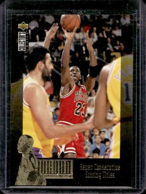 1995 Upper Deck Collector's Choice French II #JC1 The Jordan Collection