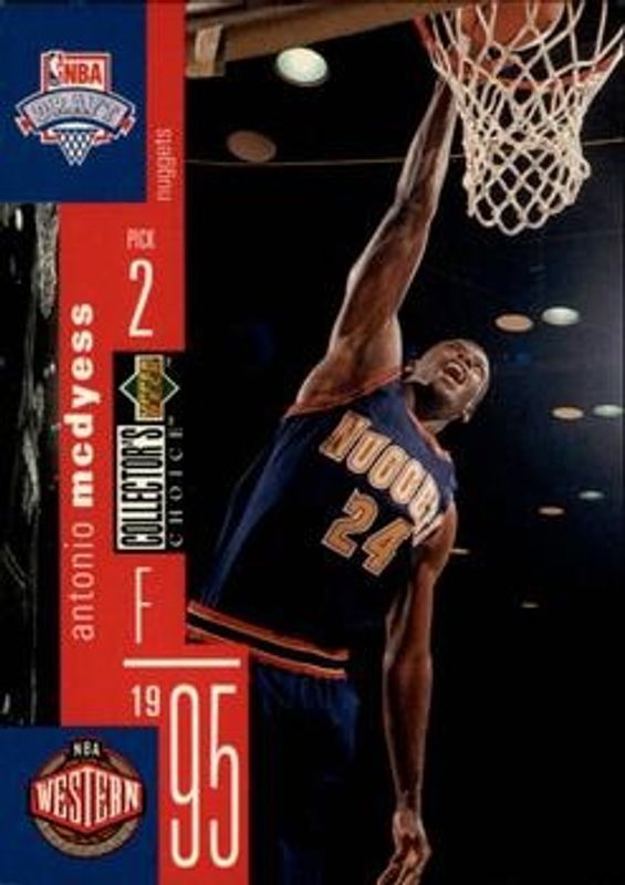 1995 Collector's Choice #D2 1995 NBA Draft Exchange
