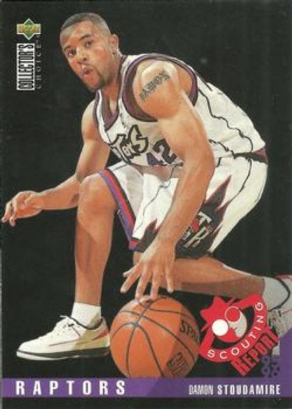 Damon Stoudamire 1995 Upper Deck Collector's Choice #346 Base Rookie RAW