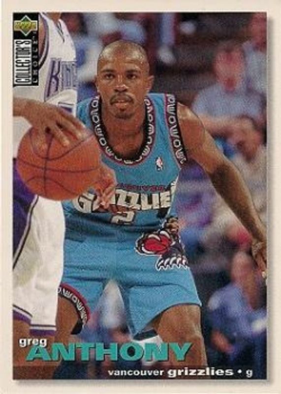 Greg Anthony 1995 Collector's Choice #296 Base RAW