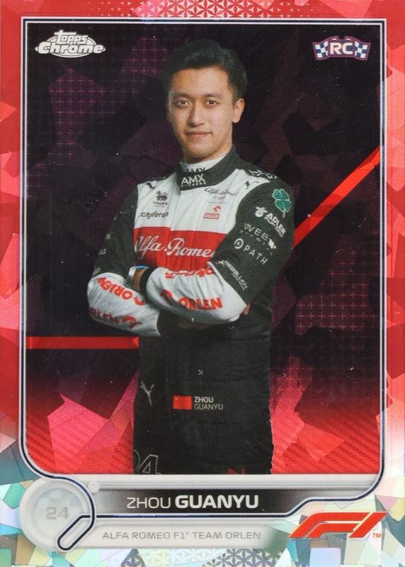 2022 Topps Chrome Formula 1 Sapphire Edition #65 Red /5