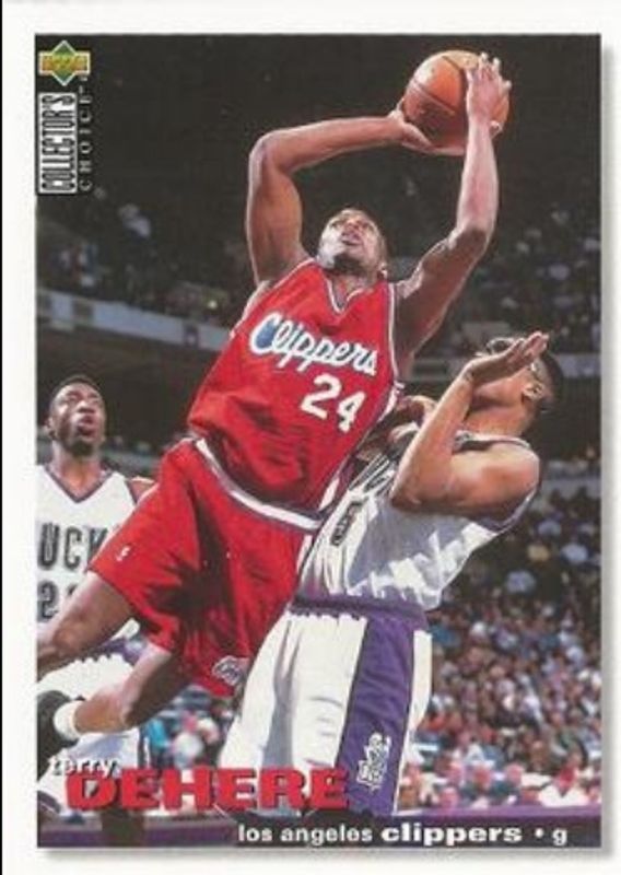 Terry Dehere 1995 Collector's Choice #51 Base RAW