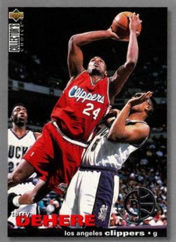 Terry Dehere 1995 Collector's Choice #51 Player's Club RAW