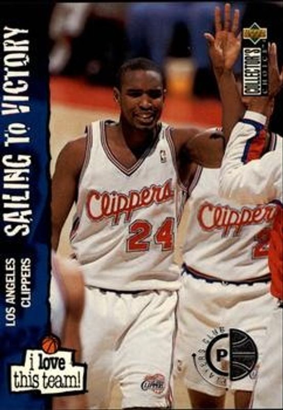 Terry Dehere 1995 Collector's Choice #377 Player's Club RAW
