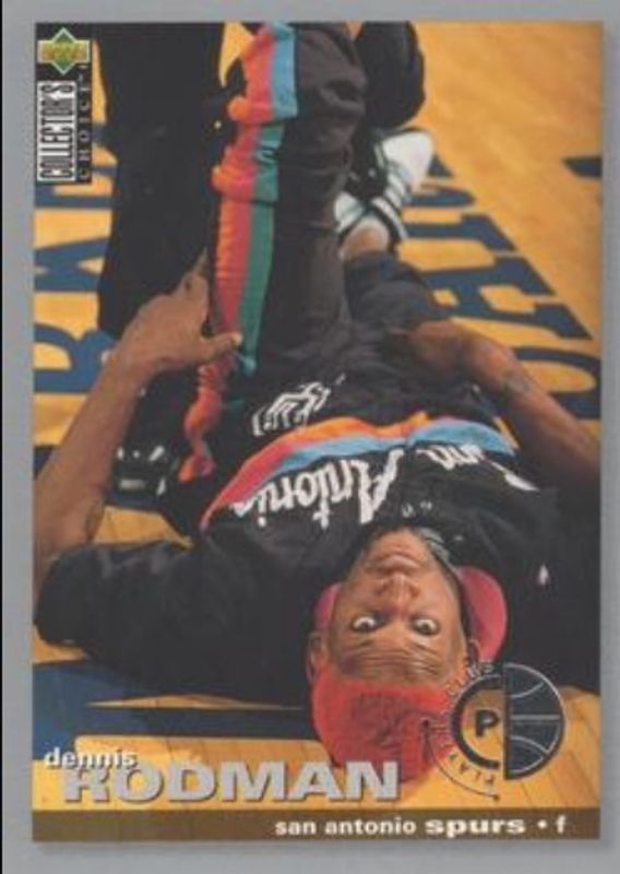 Dennis Rodman 1995 Upper Deck Collector's Choice #10 Player's Club