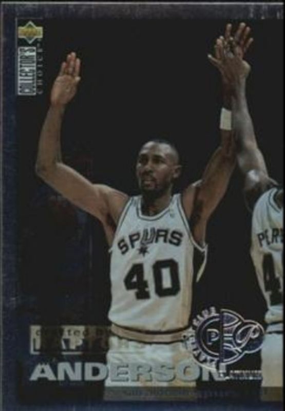 Willie Anderson 1995 Collector's Choice #150 Player's Club Platinum RAW