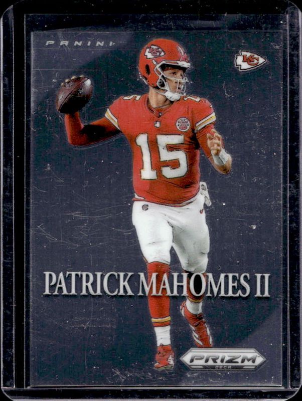 Patrick Mahomes II 2024 Prizm Deca #2 Most Valuable Players RAW