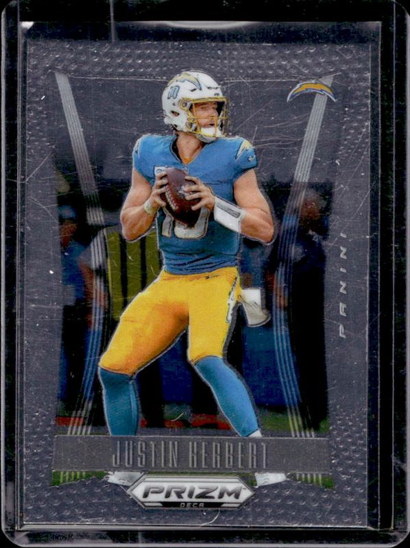 Justin Herbert 2024 Prizm Deca #175 Base RAW
