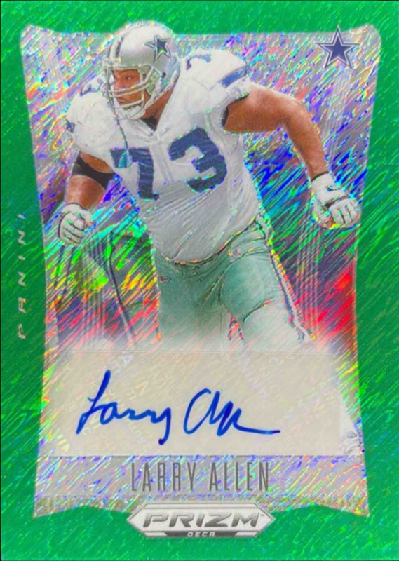 2024 Prizm Deca #S-LAN Signatures - FOTL Green Shimmer /25