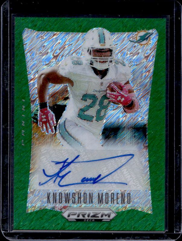 2024 Prizm Deca #S-KMO Signatures - FOTL Green Shimmer /25