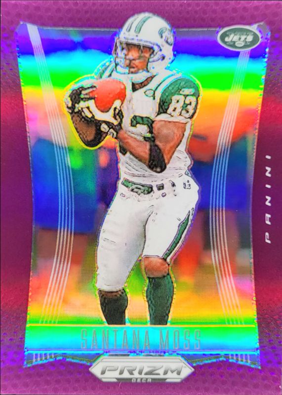 Santana Moss 2024 Prizm Deca #239 Purple /99 RAW