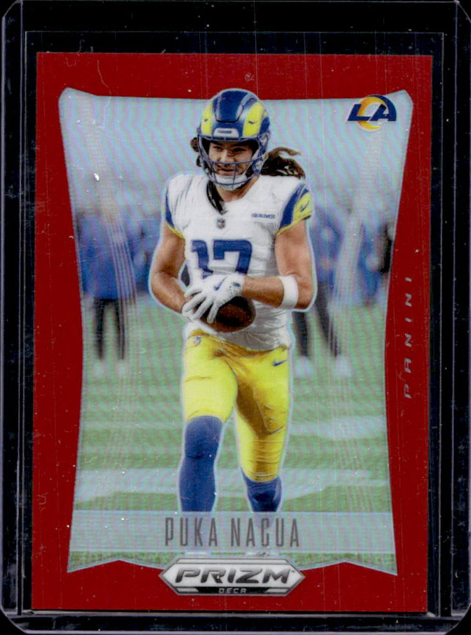 Puka Nacua 2024 Prizm Deca #185 Red /199 Price Guide - Sports Card Investor