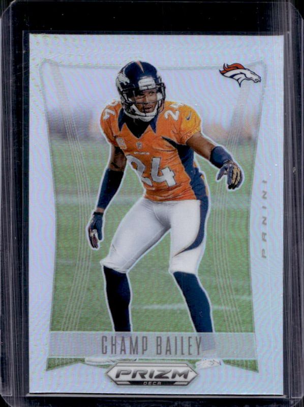 Champ Bailey 2024 Prizm Deca #95 Silver RAW