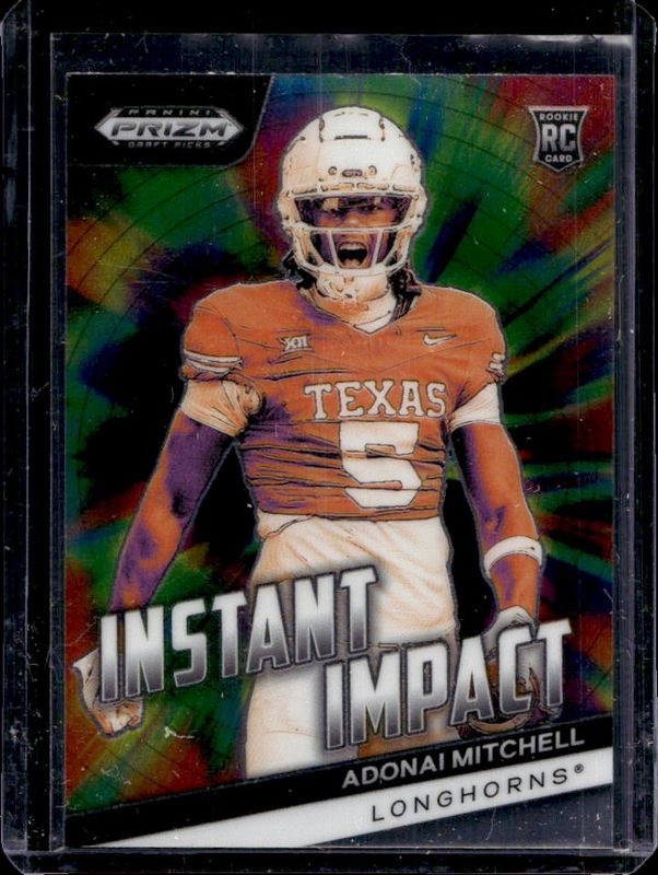Adonai Mitchell 2024 Prizm Draft Picks #II-AMI Instant Impact Rookie RAW