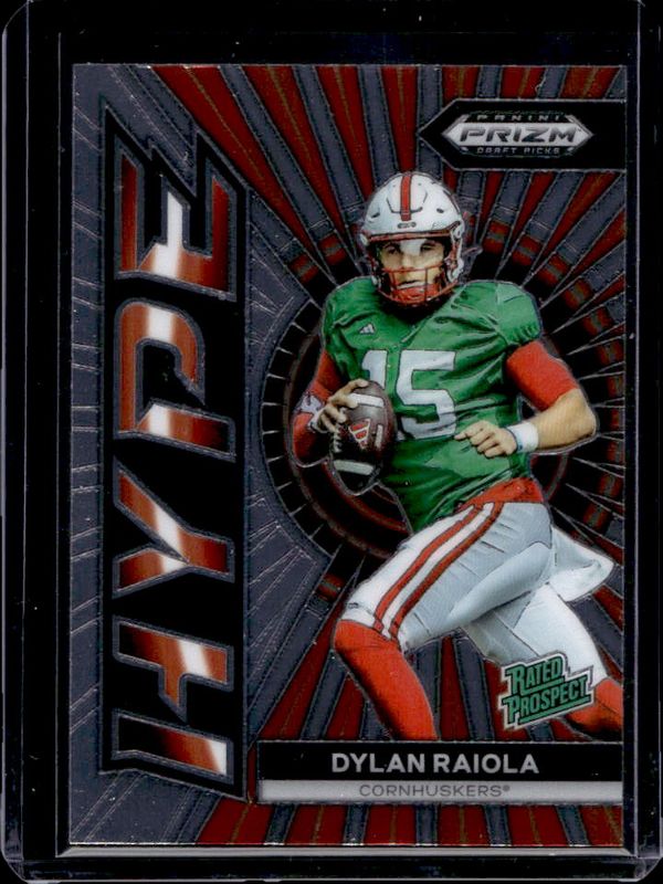 Dylan Raiola 2024 Prizm Draft Picks #HP-DRA Hype RAW