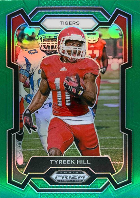 Tyreek Hill 2024 Prizm Draft Picks #80 Base RAW