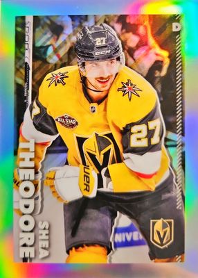2022 Topps Chrome NHL Sticker Collection #508 Refractor /99