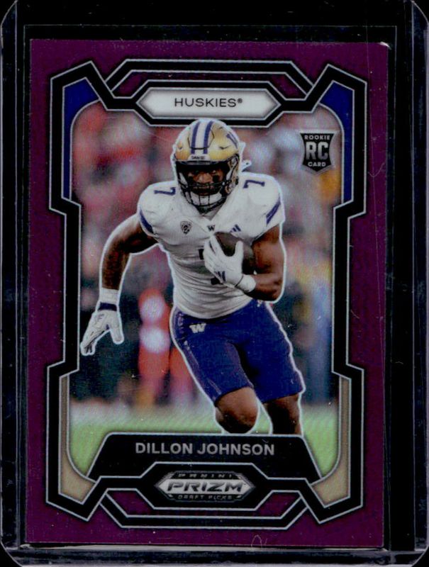 2024 Prizm Draft Picks #173 Purple /75