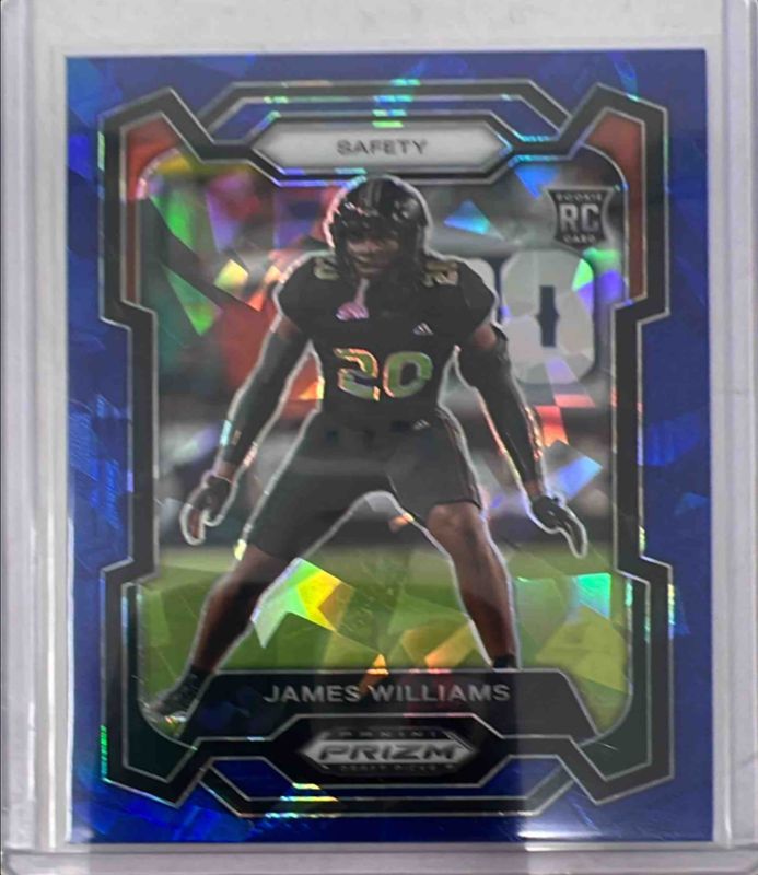 2024 Prizm Draft Picks #181 Blue Finite /89