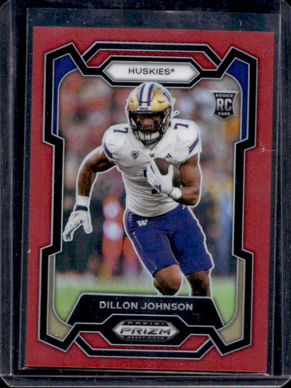 2024 Prizm Draft Picks #173 Red /299