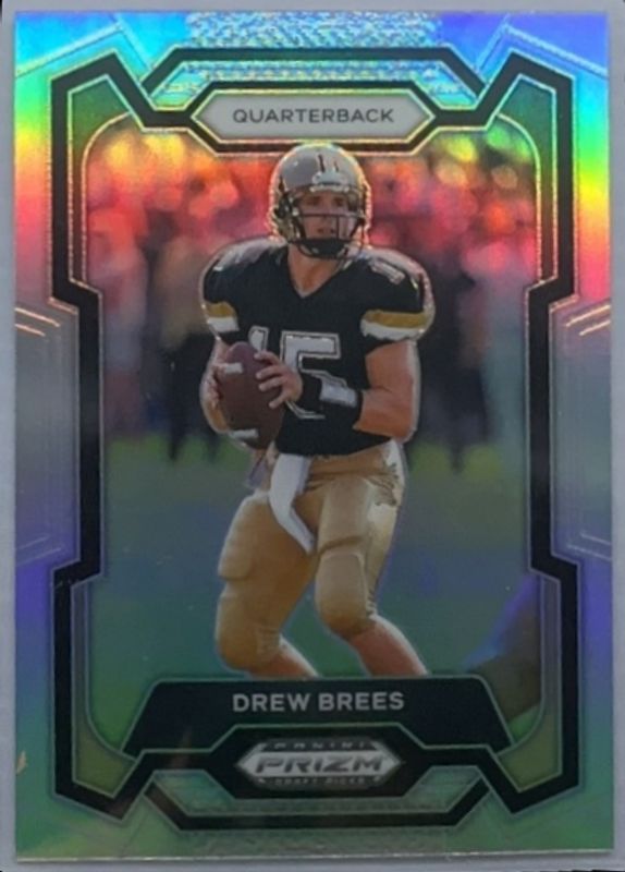 Drew Brees 2024 Prizm Draft Picks #88 Silver RAW