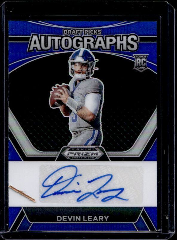 2024 Prizm Draft Picks #DPA-DLY Draft Picks Autographs - Blue /149