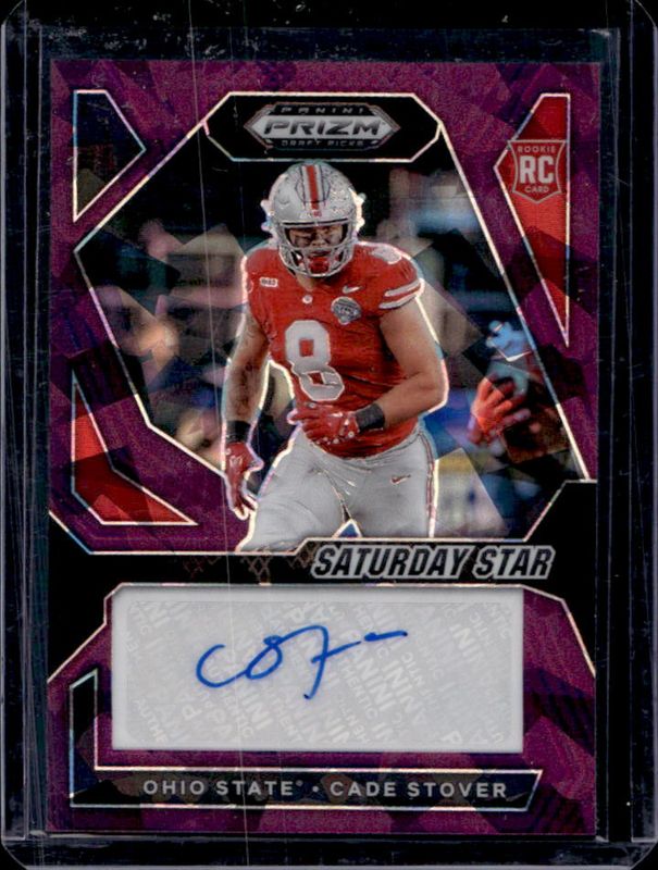 2024 Prizm Draft Picks #SSS-CSR Saturday Star Signatures - Purple Ice /99