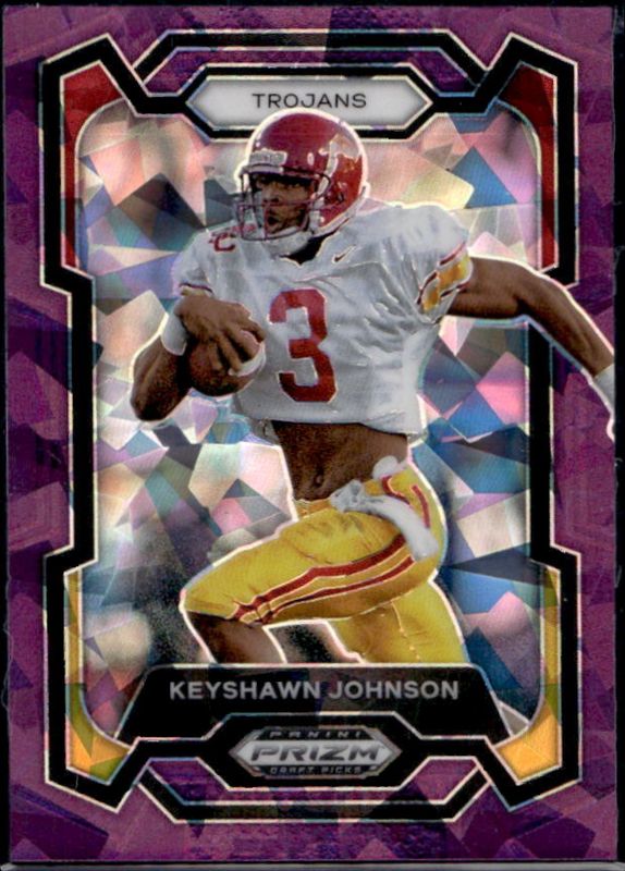 2024 Prizm Draft Picks #95 Purple Ice /149