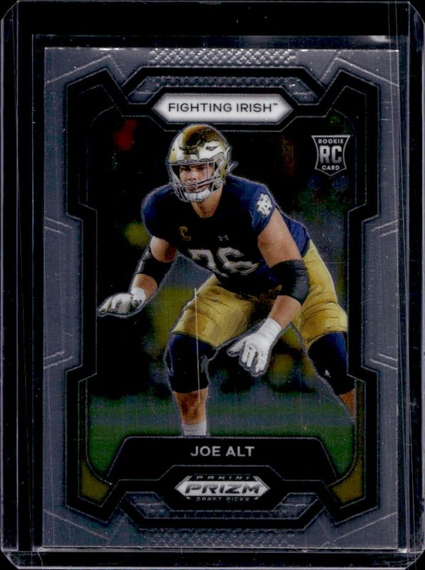 Joe Alt 2024 Prizm Draft Picks #110 Base Rookie RAW