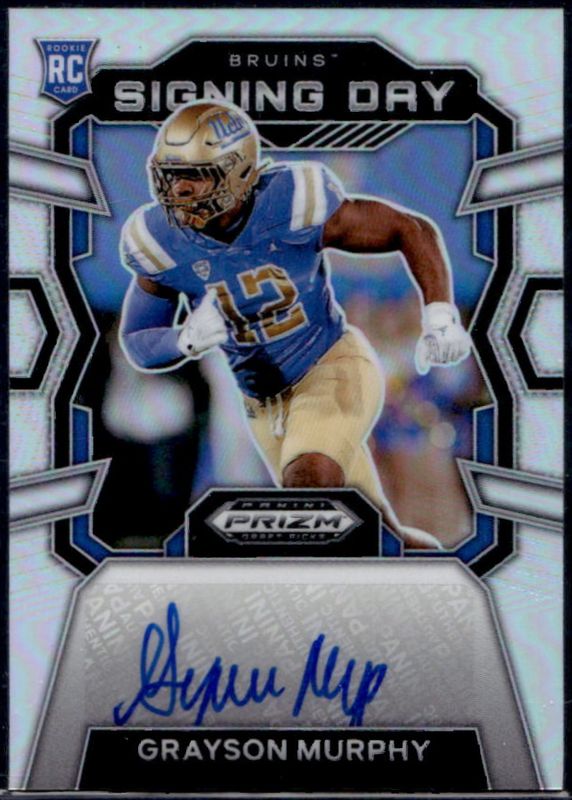 2024 Prizm Draft Picks #SD-GMY Signing Day Autographs - Silver