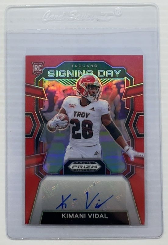 2024 Prizm Draft Picks #SD-KVL Signing Day Autographs - Red /199