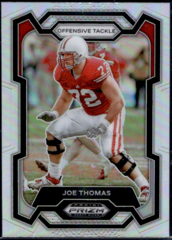 Joe Thomas 2024 Prizm Draft Picks #28 Silver RAW