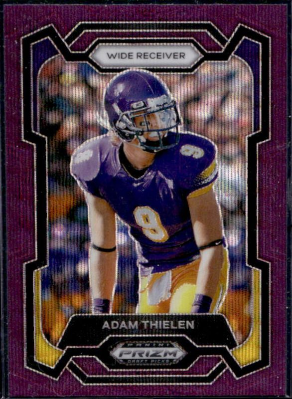 2024 Prizm Draft Picks #16 Purple Wave