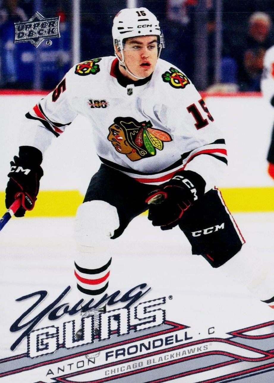 Anton Frondell 2026 Upper Deck Series 1 #201 Young Guns Base Price ...