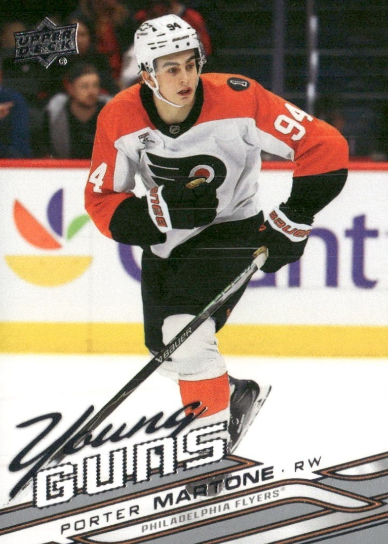 Porter Martone 2026 Upper Deck Series 1 #209 Young Guns Base Price ...