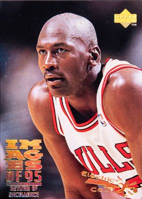 1995 Upper Deck #335 Images of '95 - Electric Court Gold