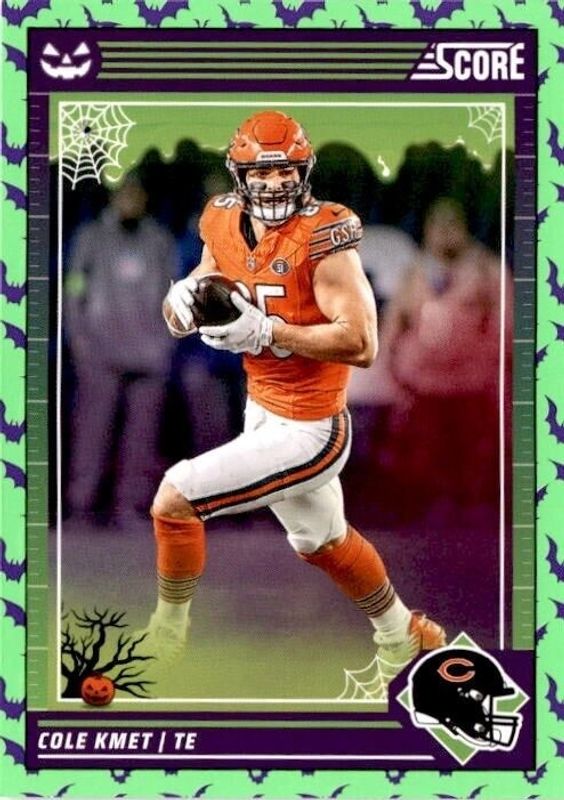 Cole Kmet 2024 Score-A-Treat #47 Green Bats RAW
