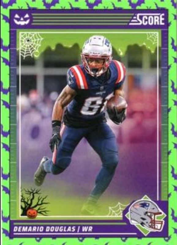 DeMario Douglas 2024 Score-A-Treat #194 Green Bats RAW